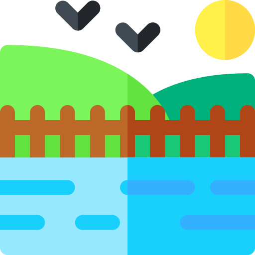 River Basic Rounded Flat icon