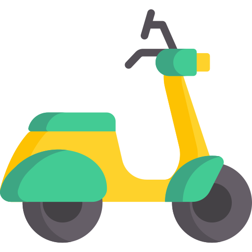 Scooter Special Flat icon