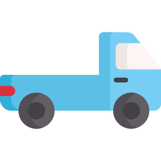 Pickup truck Special Flat icon