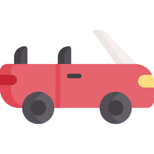 Cabriolet Special Flat icon