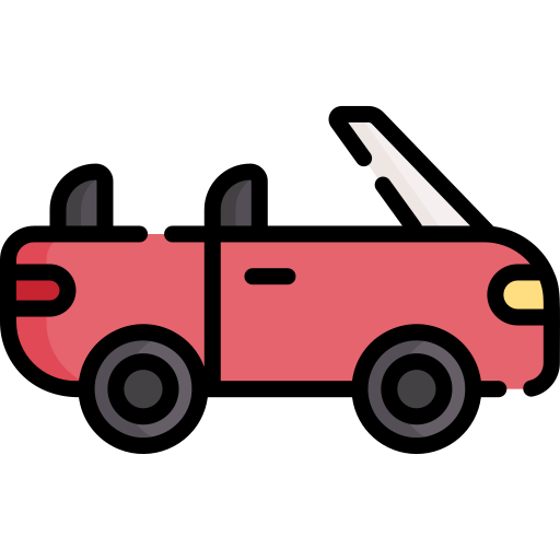 cabriolet Special Lineal color icon