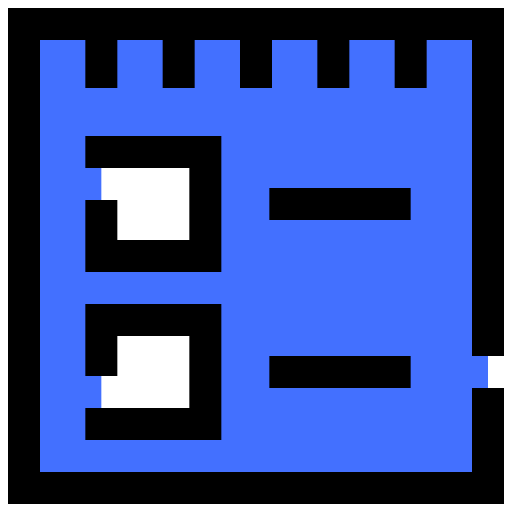 lista kontrolna Inipagistudio Blue ikona