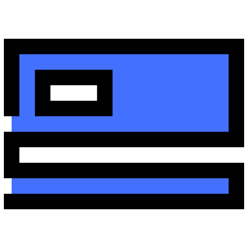 Credit card Inipagistudio Blue icon