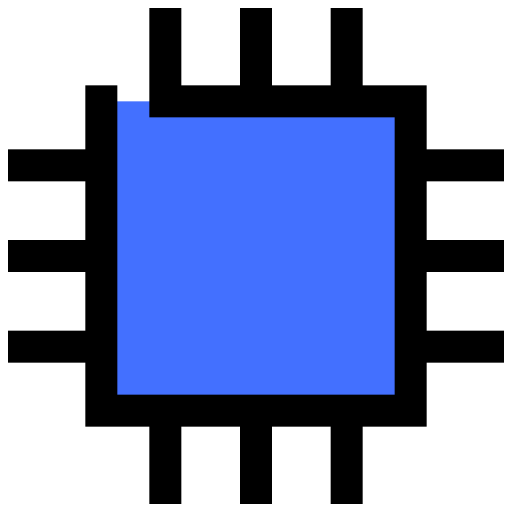 zentralprozessor Inipagistudio Blue icon