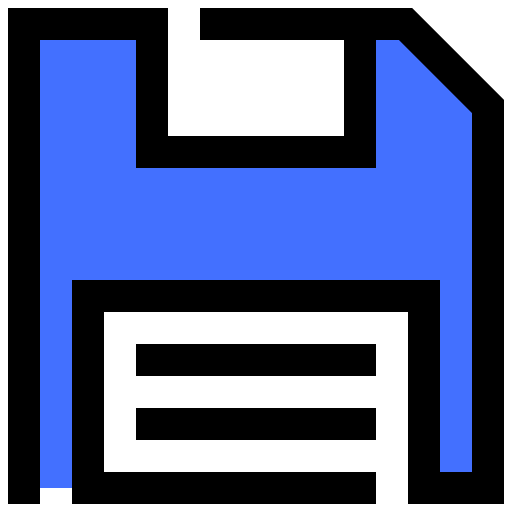 지원 Inipagistudio Blue icon