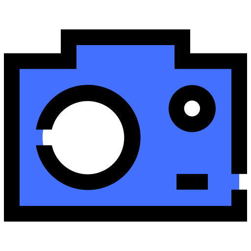 caméra Inipagistudio Blue Icône