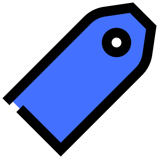 Etiqueta Inipagistudio Blue icono