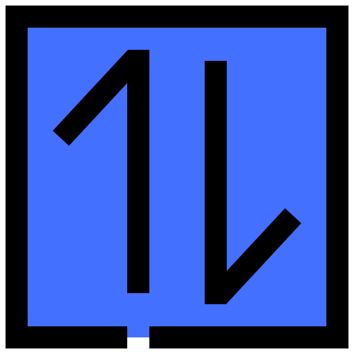 데이터 Inipagistudio Blue icon