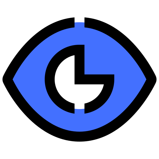 전망 Inipagistudio Blue icon