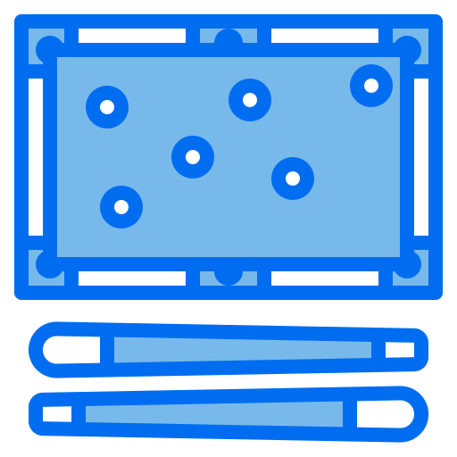 bilard Payungkead Blue ikona