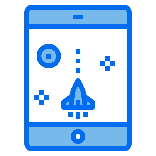 Video game console Payungkead Blue icon