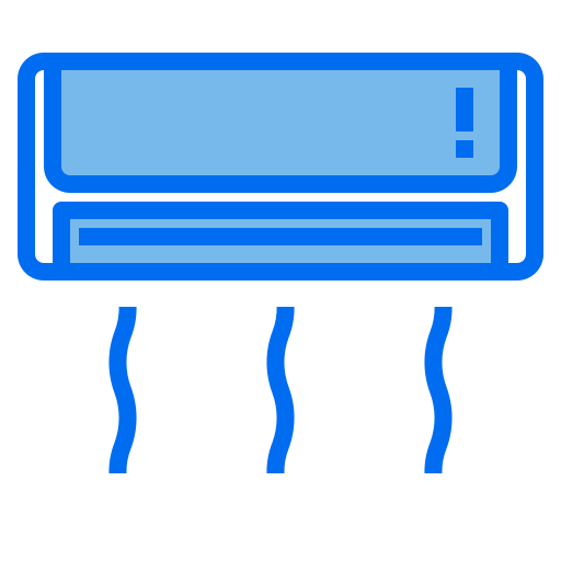 공기 조절 Payungkead Blue icon
