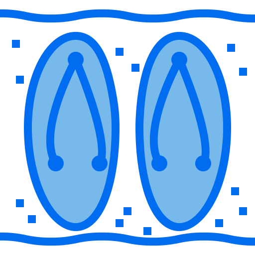 바닷가 Payungkead Blue icon
