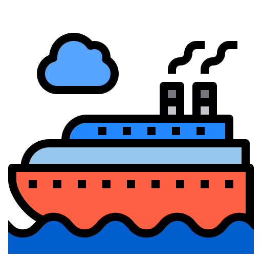 Морское путешествие Payungkead Lineal Color иконка