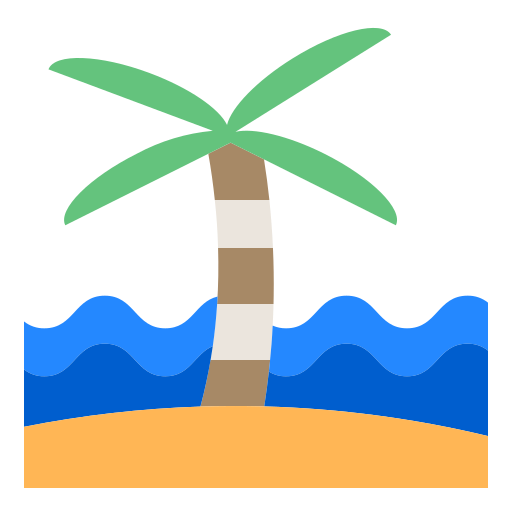 Palm tree Payungkead Flat icon