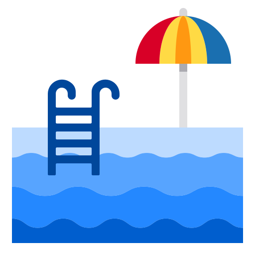 schwimmbad Payungkead Flat icon