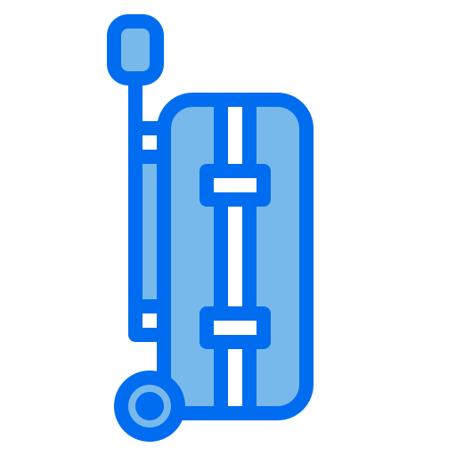 Suitcase Payungkead Blue icon