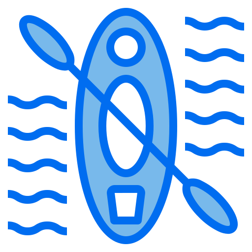 kajak Payungkead Blue icon