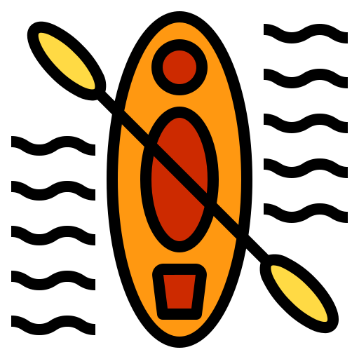 카약 Payungkead Lineal Color icon