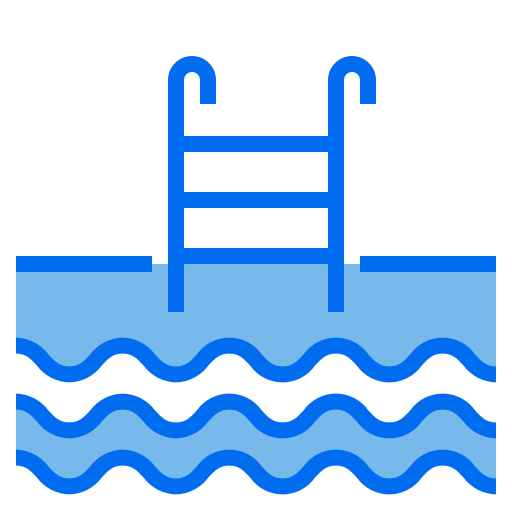 Pool Payungkead Blue icon