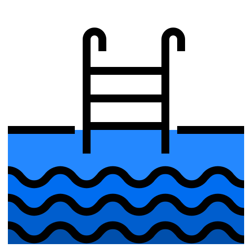 schwimmbad Payungkead Lineal Color icon