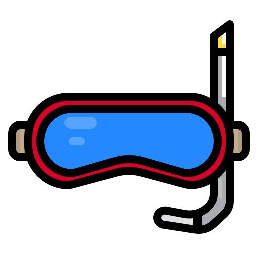 스노클 Payungkead Lineal Color icon