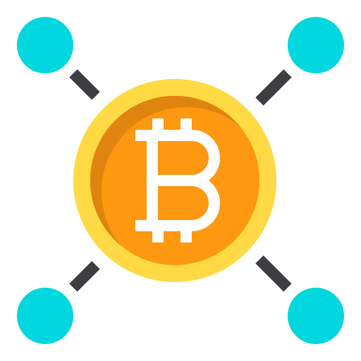 bitcoin Payungkead Flat icon