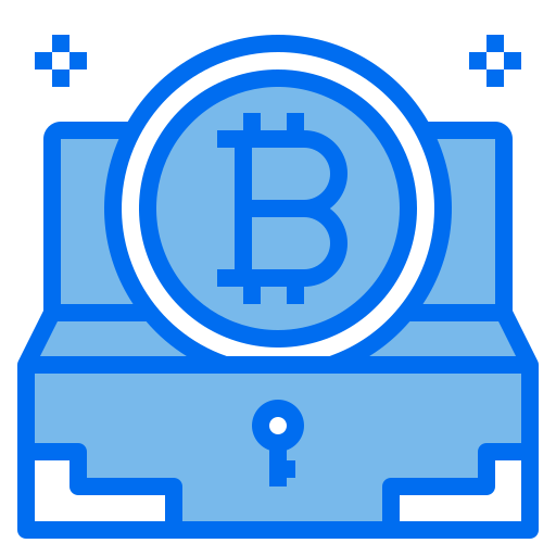 bitcoin Payungkead Blue Icône