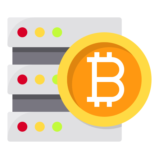 Bitcoin Payungkead Flat icono