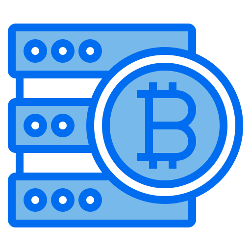 bitcoiny Payungkead Blue ikona