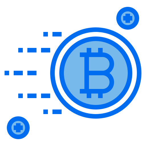 bitcoin Payungkead Blue Icône