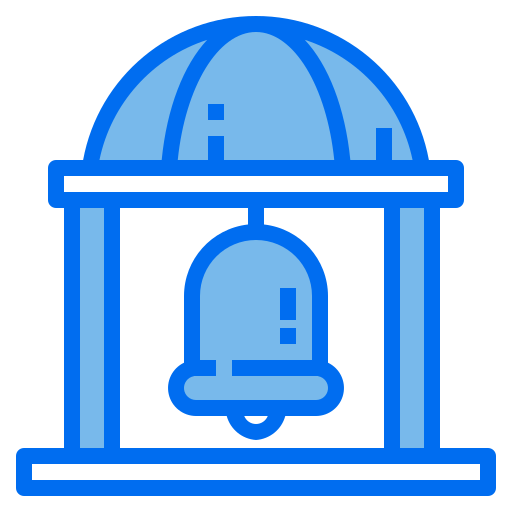 Bell tower Payungkead Blue icon
