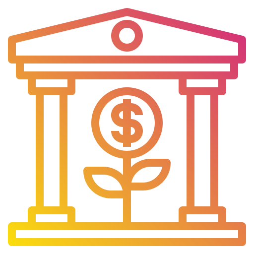 Bank Payungkead Gradient icon