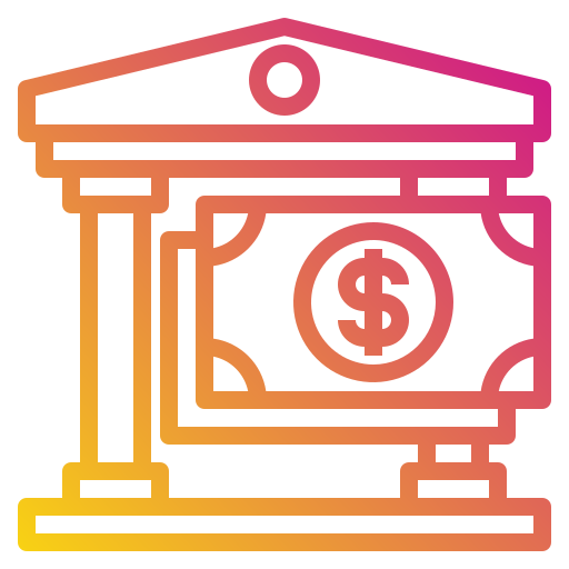 Bank Payungkead Gradient icon