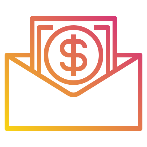 mail Payungkead Gradient icon