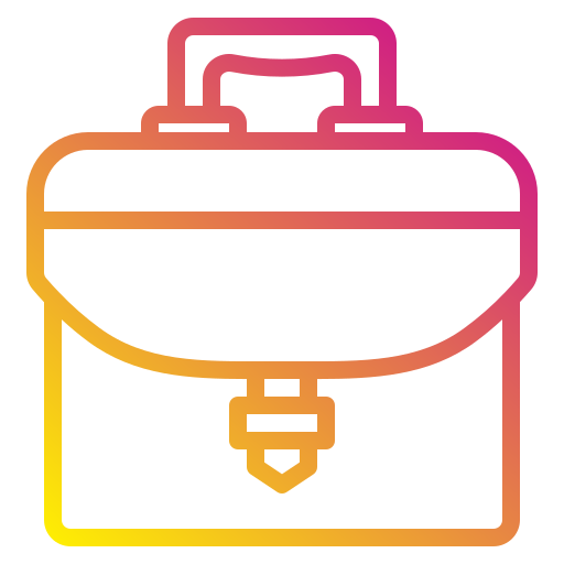 Briefcase Payungkead Gradient icon