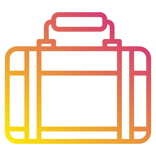 Luggage Payungkead Gradient icon