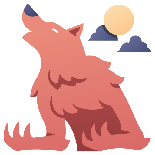 weerwolf MaxIcons Gradient icoon