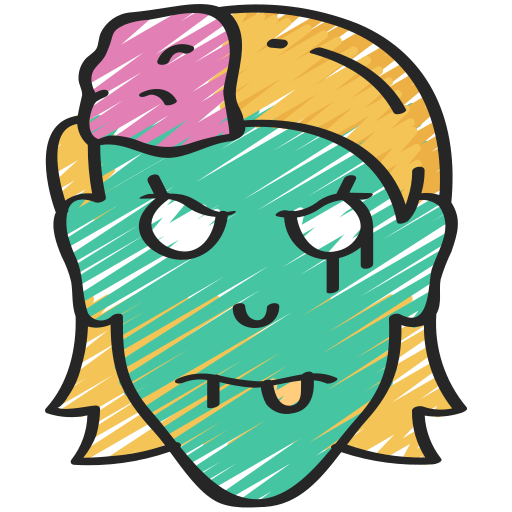 zombie Juicy Fish Sketchy icoon
