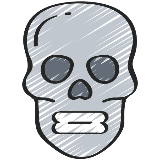 Skull Juicy Fish Sketchy icon