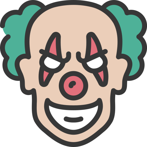 clown Juicy Fish Soft-fill icoon