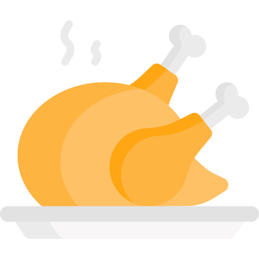 Жареный цыпленок Special Flat иконка