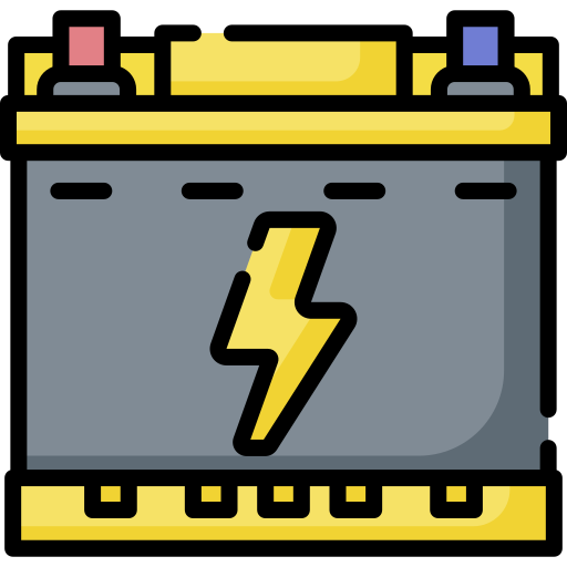 Car battery Special Lineal color icon