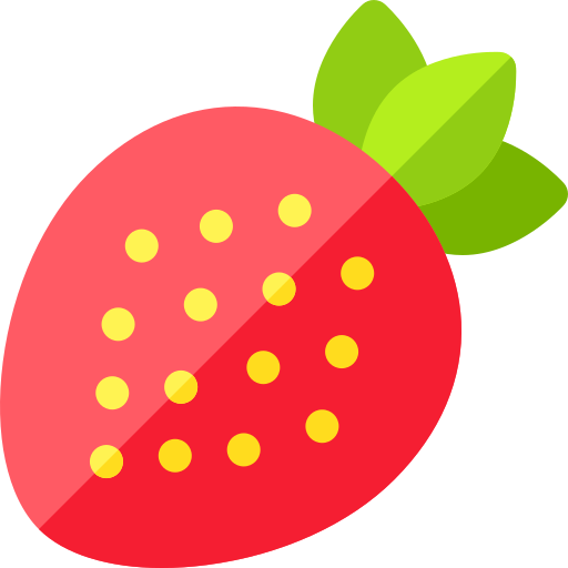 딸기 Basic Rounded Flat icon