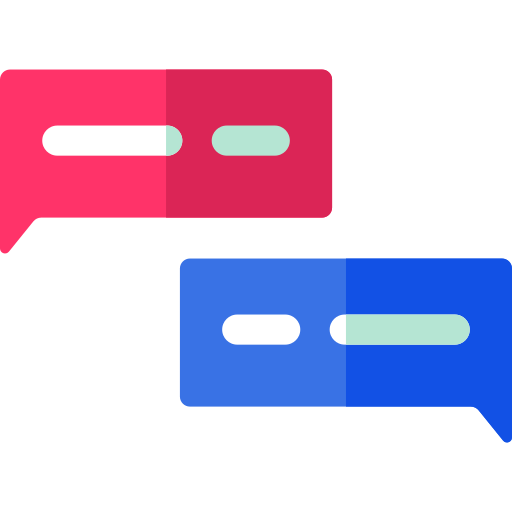 Burbuja de diálogo Basic Rounded Flat icono