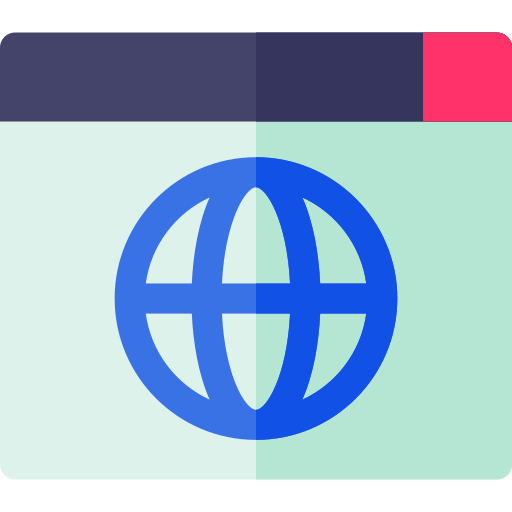 browser Basic Rounded Flat icon