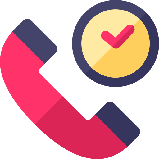 Call Basic Rounded Flat icon