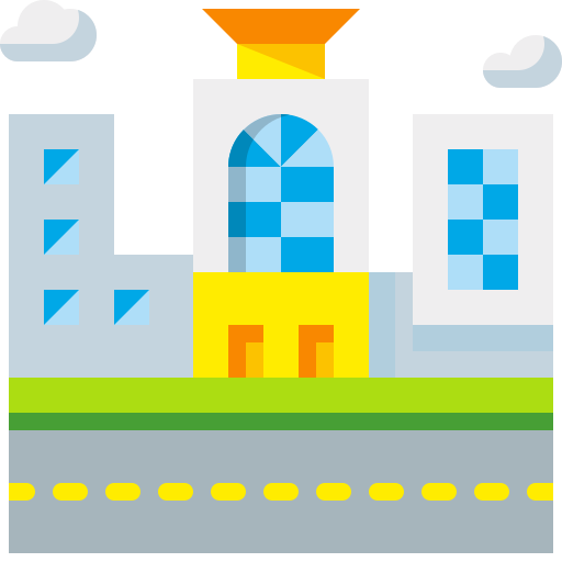 Skyline Skyclick Flat icon
