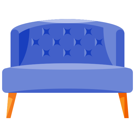 couch Adib Sulthon Flat icon