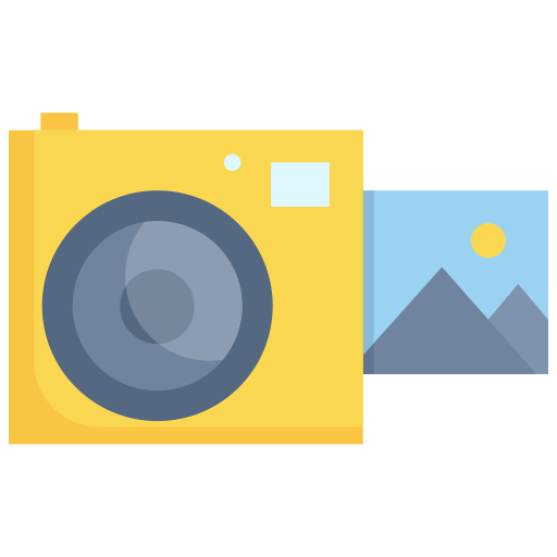 Instant camera Kosonicon Flat icon